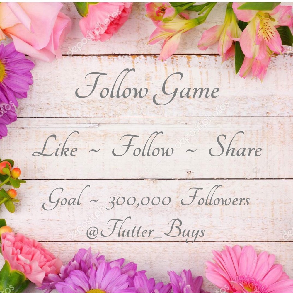 🍃🌸 Follow Game 🌸🍃